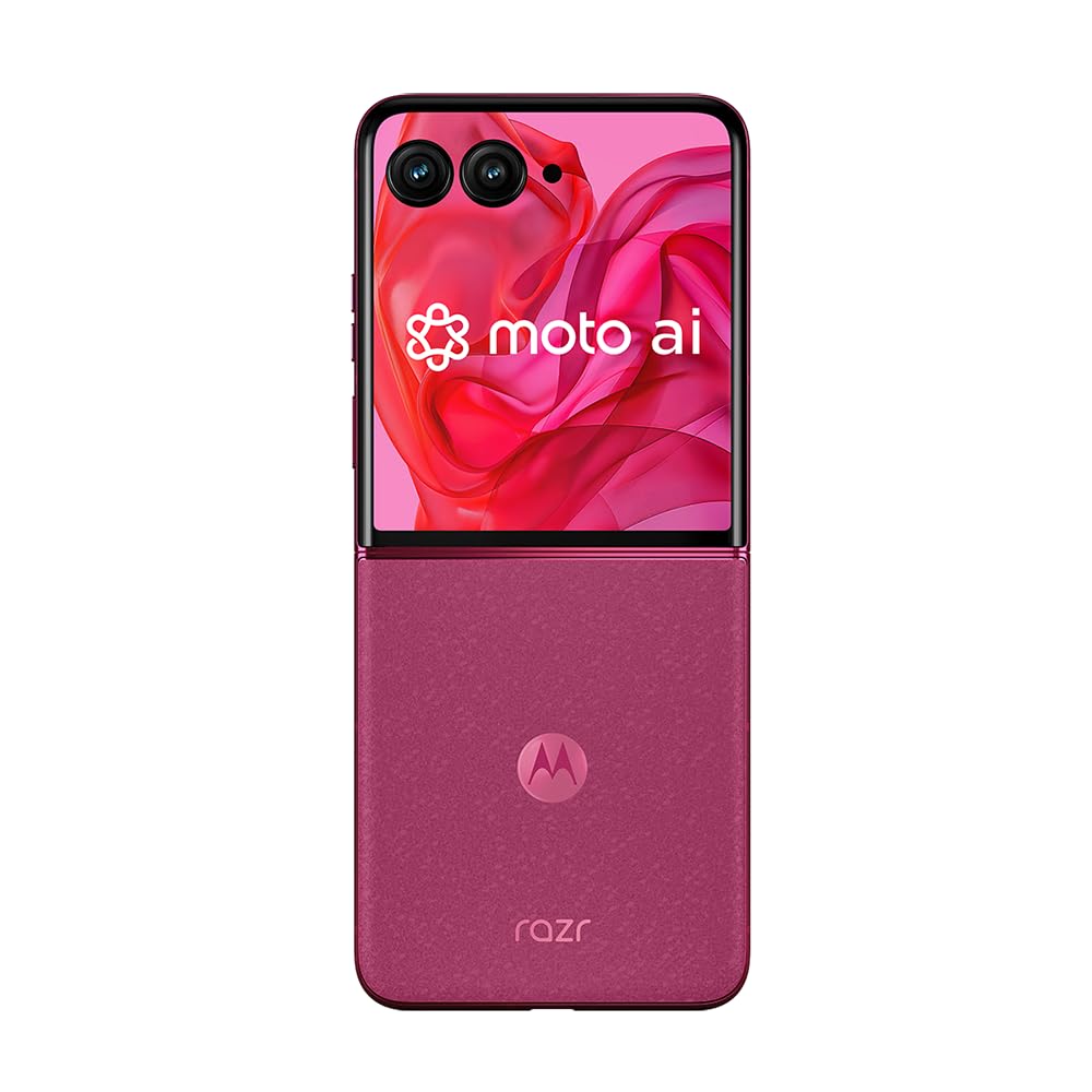 【美品】motorola razr 50 ultra 512GB ホットピンク Motorola razr50 Ultra XT2451-5 ホットピンク【12GB/512GB 国内版SIM